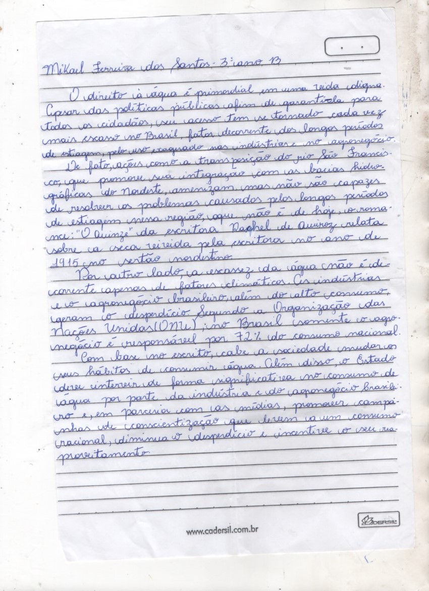 EEM RONALDO CAMINHA BARBOSA